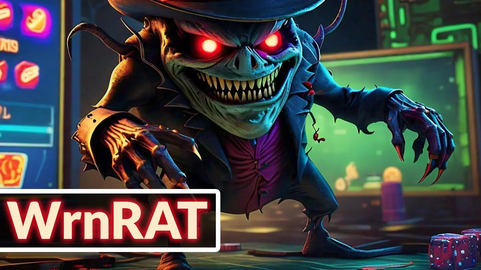 WrnRAT notoriu livrat sub forma de jocuri de noroc